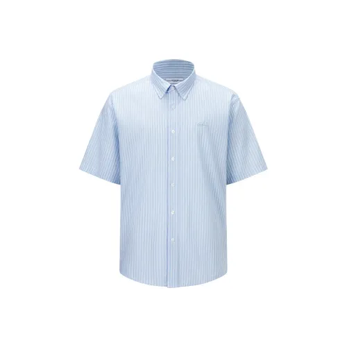 NAVIGARE Рубашка Мужская Мороз Синий Белый