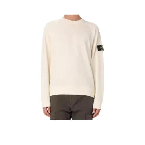 STONE ISLAND Свитшот Мужской Бежевый