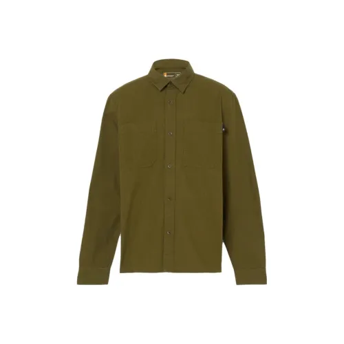 Timberland Рубашка Мужская Оливково-Зеленая