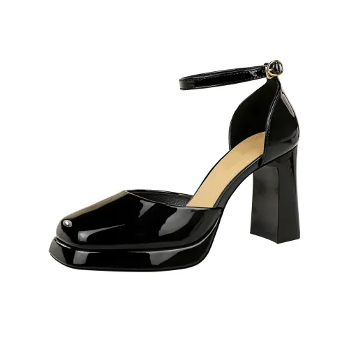 YAFEI XUANYU Грубый каблук Высокие каблуки 9 см Женские