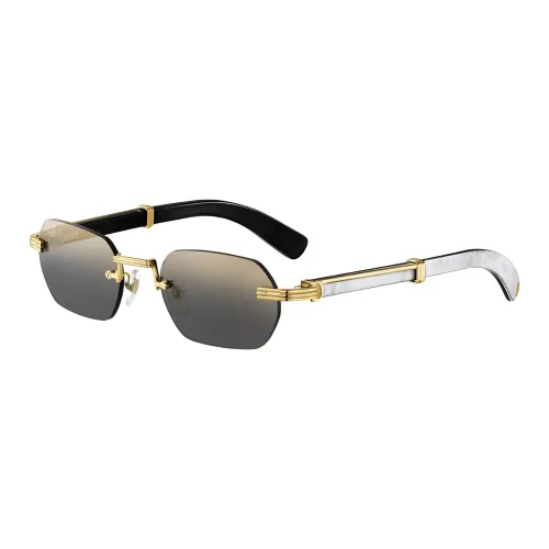 Солнцезащитные очки Cartier Золотые Мужские