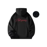 Чёрный (Красная вышивка, флисовая подкладка)