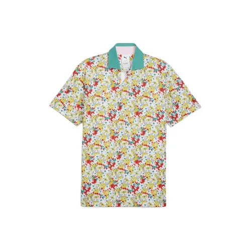 PUMA x ARNOLD PALMER Поло Мужское Желтое