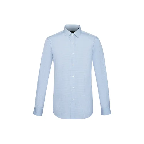 Satchi Небесно-голубой Мужские Рубашки