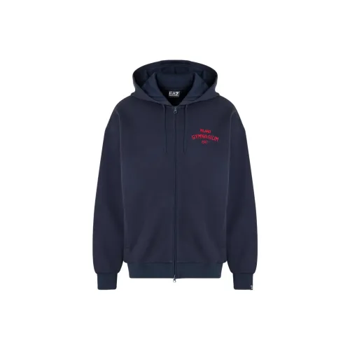 EMPORIO ARMANI Толстовка Мужская Морской Синий