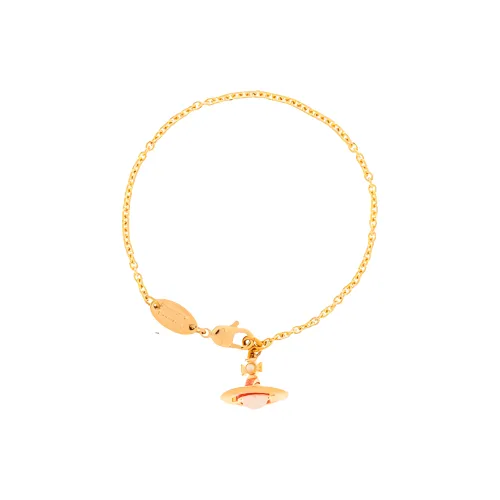 Vivienne Westwood Brass Crystal Bracelets Women's Gold Вивьен Вествуд Латунь Кристалл Браслеты Женские Золото