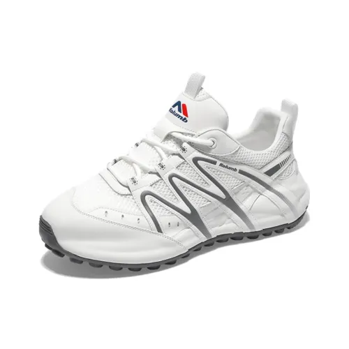 KOLUMB Slip Резистентный Дышащий Легкий Низкий Топ Повседневный Унисекс Белый Серый