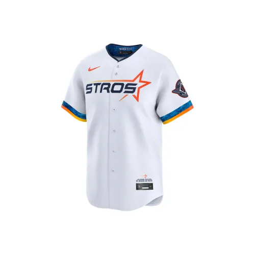 Nike x MLB Dri Fit ADVHouston Astros Бейсбольная куртка Мужская Белая