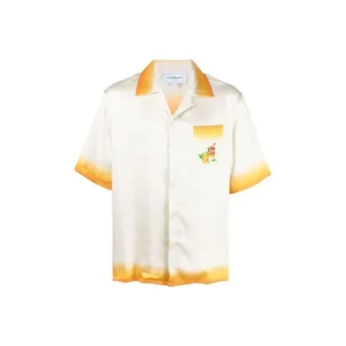 CASABLANCA Белые Мужские Рубашки