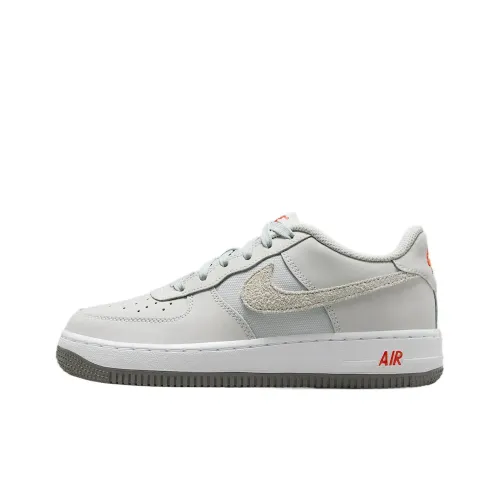 Nike Air FORCE 1 LV8 MID Топ Детские Скейтбординги Серый Подростки