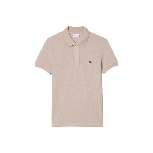 LACOSTE Поло Мужское Светлый Бежевый