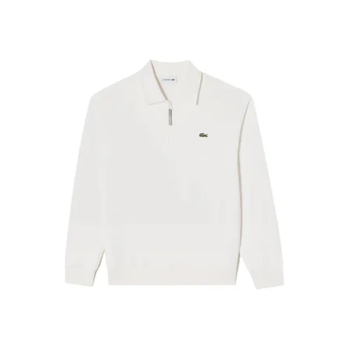 LACOSTE Белый Мужской Свитшот
