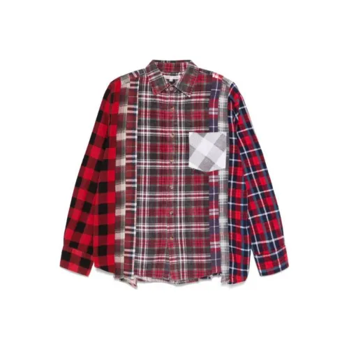 Needles Collaboration Red Men's Shirts