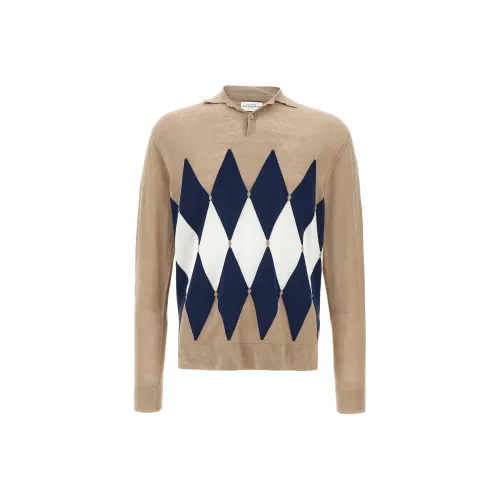 BALLANTYNE Поло Мужское Бежевое