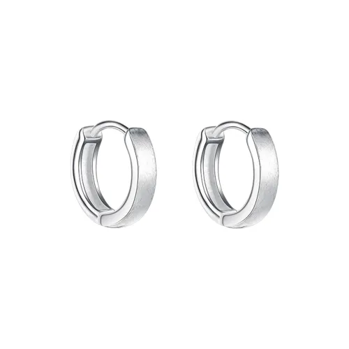 QIANFANGDAHUANGYE Титановые стальные серьги унисекс