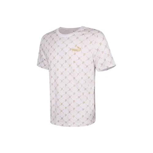 PUMA SS25 T-Shirt Унисекс Айвори Белый