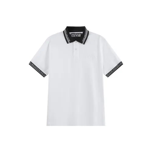 VERSACE JEANS COUTURE Поло Мужское Белое