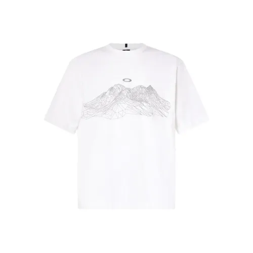 Oakley Белая Мужская Футболка