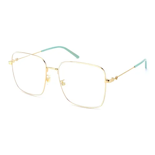 GUCCI Сплав Квадрат ОКЛЮЧИ Рама Женские Золото