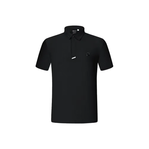 FILA GOLF серия Мужская черная поло