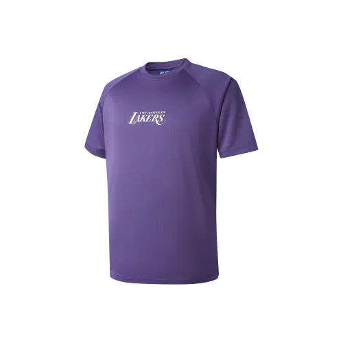 NBA Los Angeles Lakers Команда Culture Collection T-Shirt Унисекс Фиолетовый