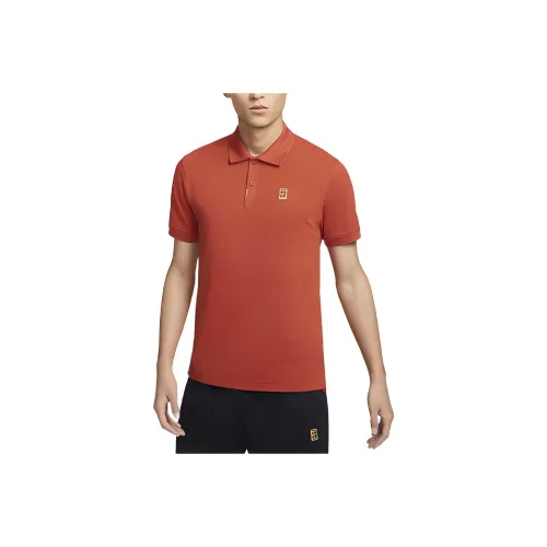 Nike The Поло Мужское Ржавый