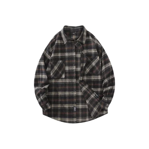 FAKE VINTAGE Рубашка Унисекс Черная