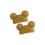 Конфетный цвет, медведь, заколка «уточка» [желтый, 1 пара]