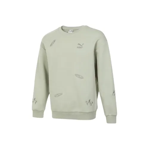 PUMA Пачка Зеленый Унисекс Свитшоты