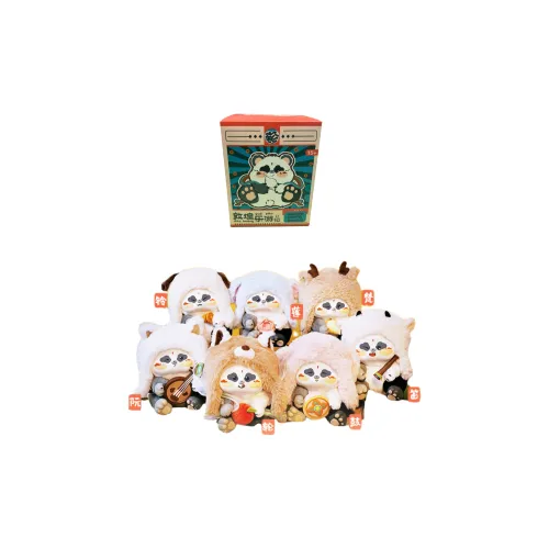 ciaoka MY Rollin' Safari Dunhuang ADVENTURE Collection Слепые коробки Один Mystery Коробка Целая коробка 6 шт