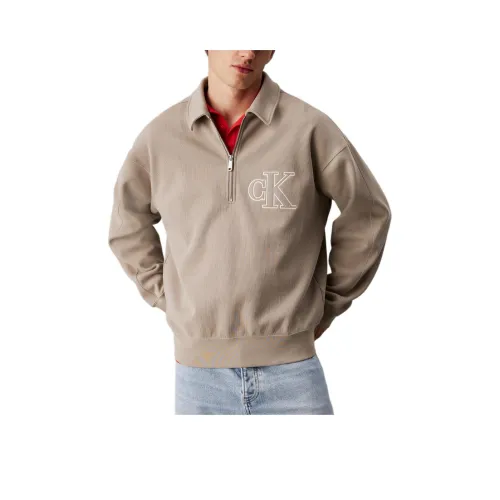 Calvin Klein Polo Мужское Винтаж Хаки