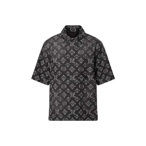 LOUIS VUITTON Рубашка Мужская Черная