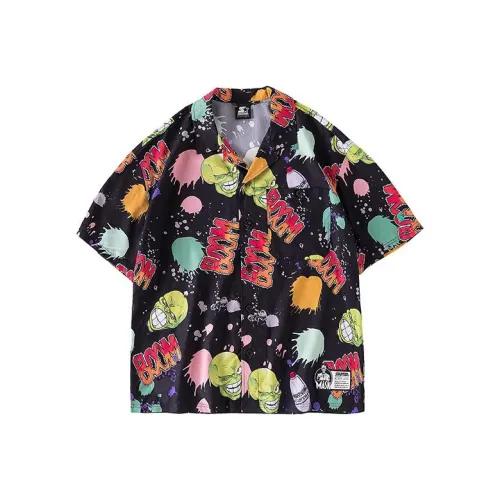 STARTER x BIANXIANGGUAIJIELIANMING Рубашка Унисекс Черная