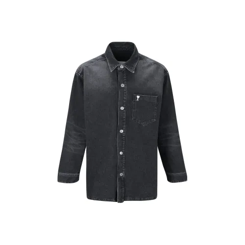 AMIPARIS Мужские Черные Рубашки