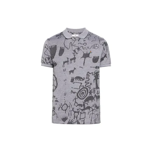 Vivienne Westwood SS24 Polo Men's Gray