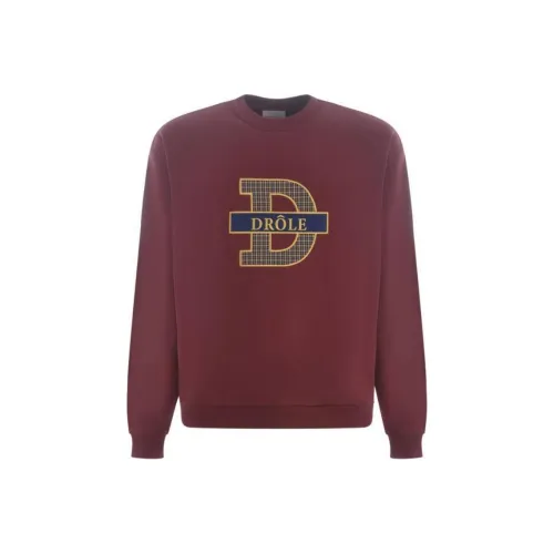 DROLE DE MONSIEUR Толстовка Мужской Красный