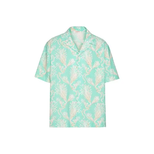 Valentino Зеленые Мужские Рубашки
