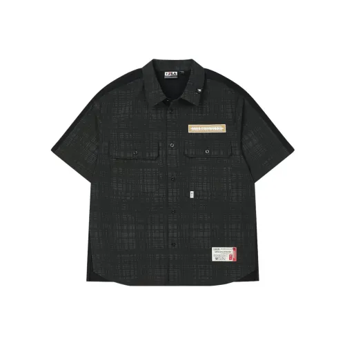 FILA Глубокий Черный Мужские Рубашки