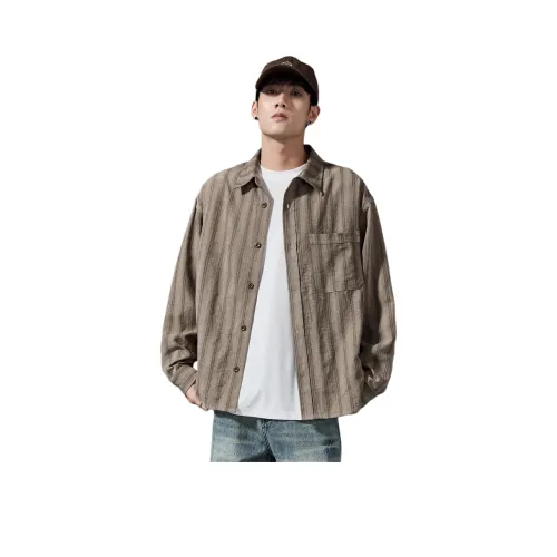 ALL IN Хаки Унисекс Рубашки