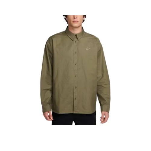 Nike Clothing Зеленые Мужские Рубашки