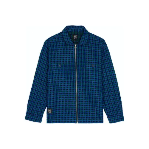 Brain Dead Рубашка унисекс морского синего цвета