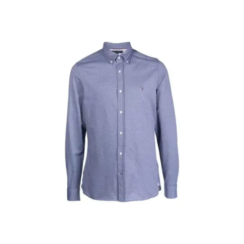 Tommy Hilfiger Мужские Синие Рубашки
