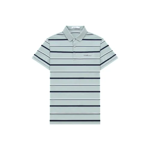 BEN SHERMAN Поло Мужское Светло-озерный зеленый