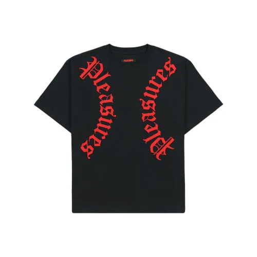 PLEASURES SS24 Летняя коллекция Рубашка Мужская Черная