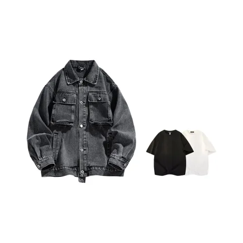 CSKS Унисекс Джинсовые Куртки