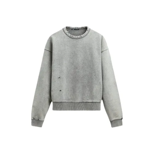 ZARA Серый Мужской Свитшот