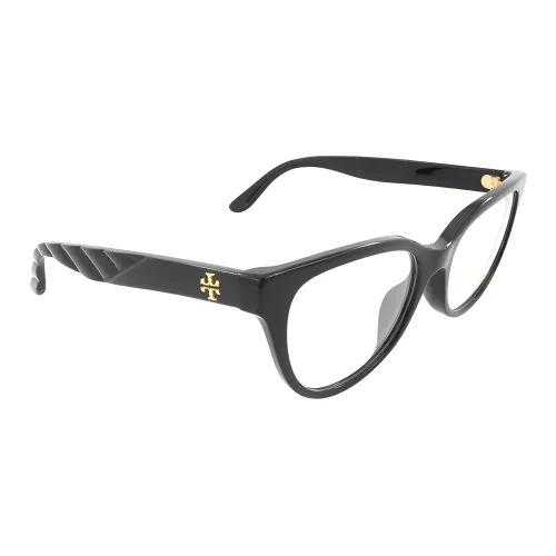 TORY BURCH Ацетатные оправы для очков "Кошачий глаз" Женские Черные