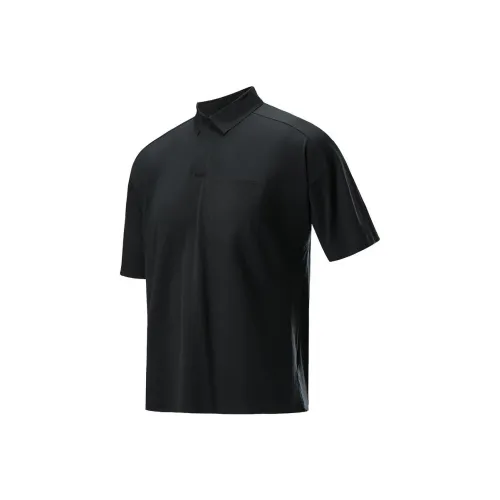 SALOMON OUTLIFE POLO M Polo Мужской Темно-черный
