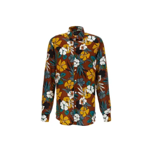 BARBA Многоцветные Мужские Рубашки