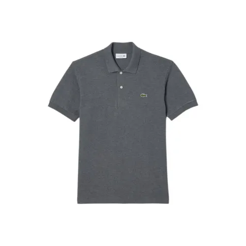 LACOSTE Collaboration Мужская Поло Серого Цвета